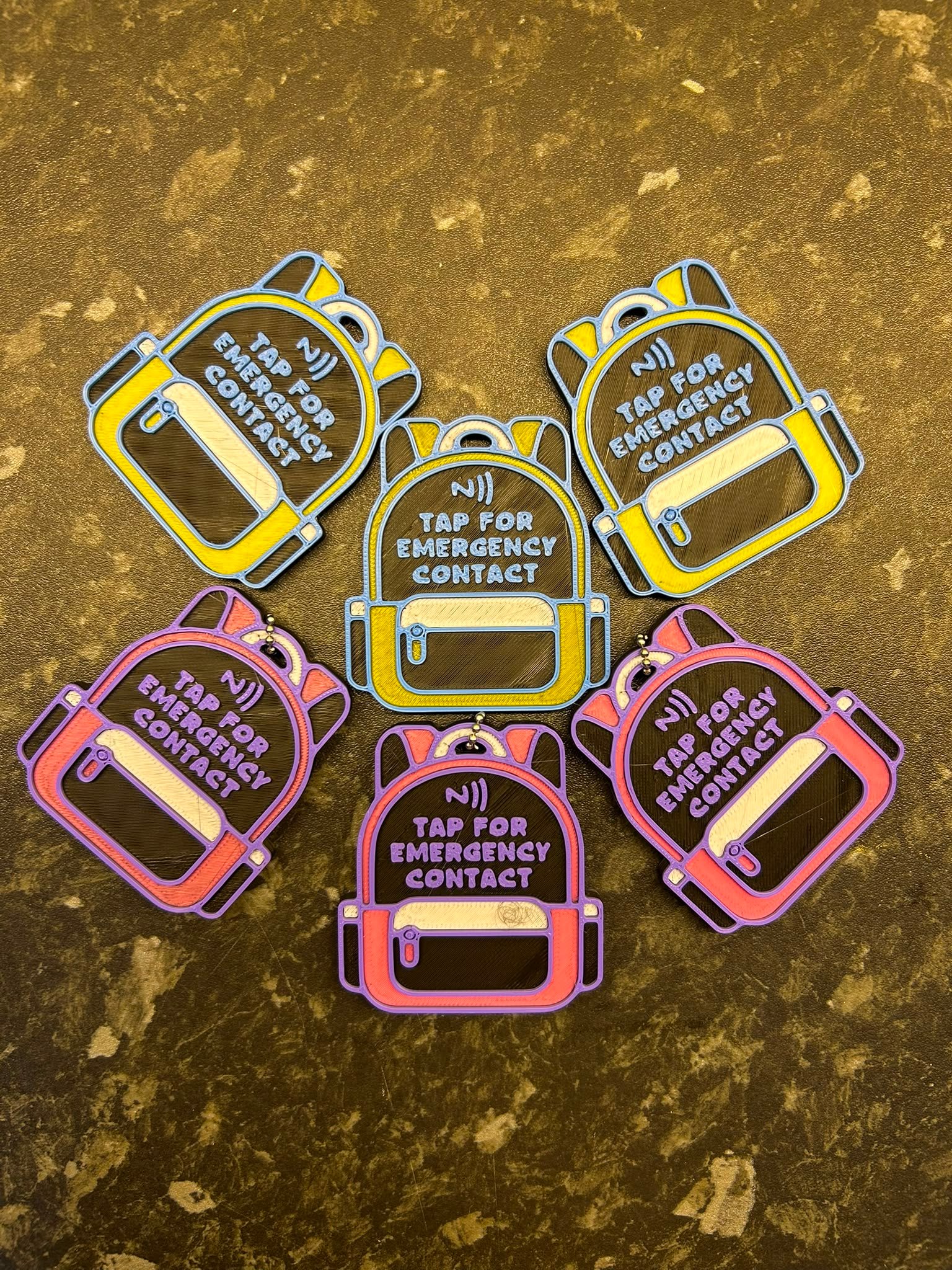 NFC Emergency Contact Tag - Program Yourself with Any Free NFC App - Image 4