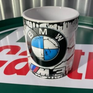 🏁 BMW M3 — Cracked Effect Mug
