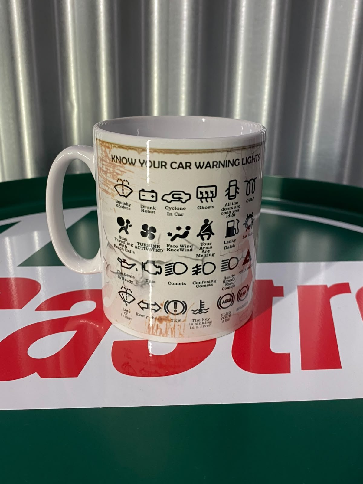 🚗 Know Your Car Warning Lights — Funny Mug 🚗 - Image 3