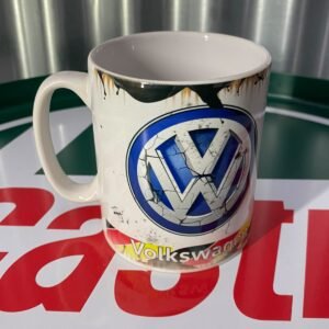 🚗 Volkswagen — Cracked & Drip Effect Mug