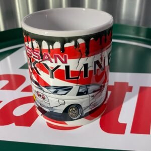 🚗 Nissan Skyline — Drip Effect Mug