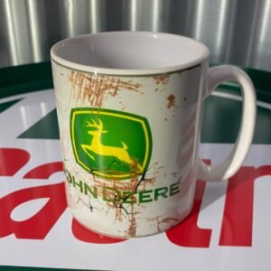 🚜 John Deere Rustic Effect Mug