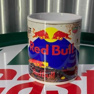 🐂 Red Bull Racing — Vintage Effect Mug